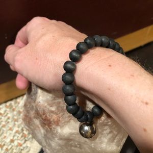 Aarikka Finnish Birch Bead Bracelet